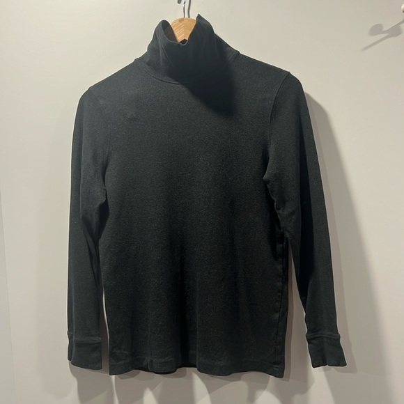 Denver Hayes Men's Modern Fit Long Sleeve Turtleneck - Charcoal, Small - Picture 5 of 10
